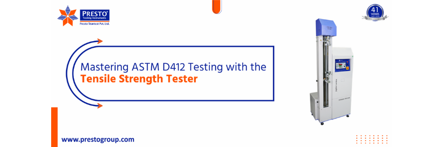 Mastering ASTM D412 Testing with the Tensile Strength Tester